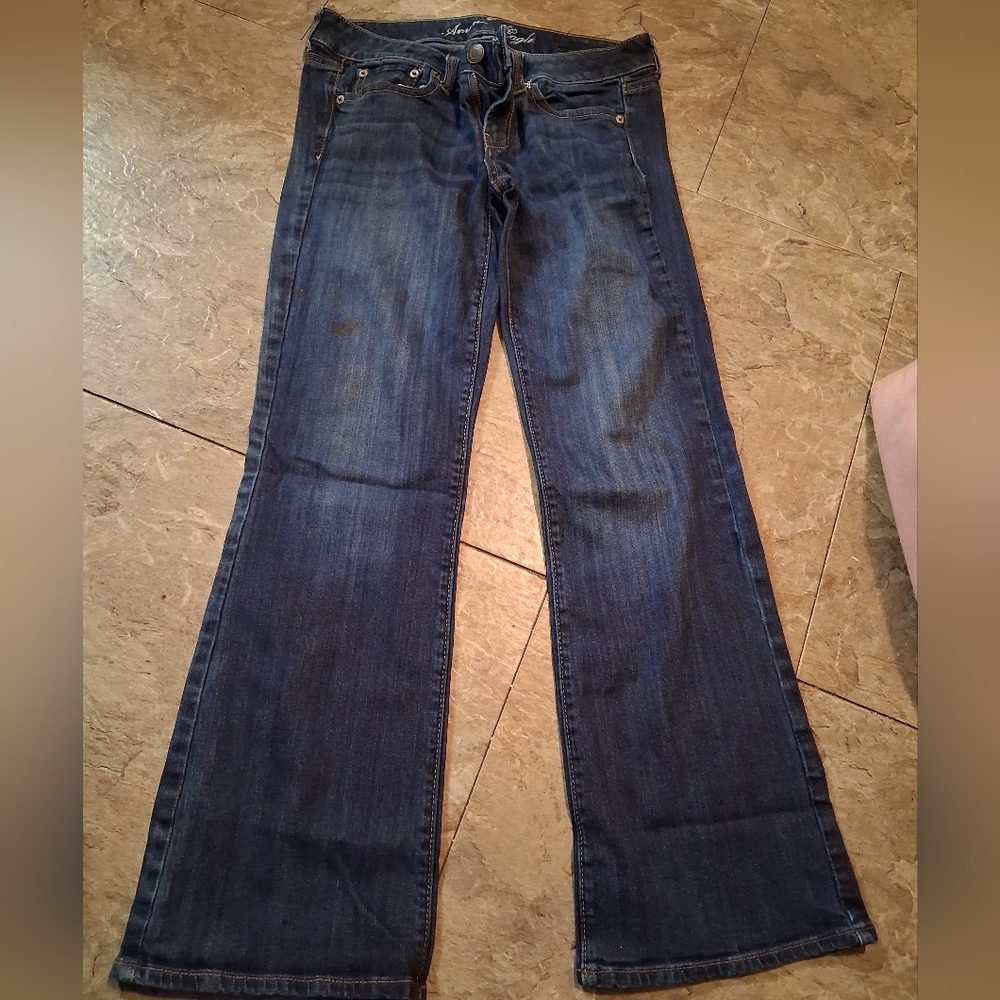 American Eagle Dark Flared Jeans